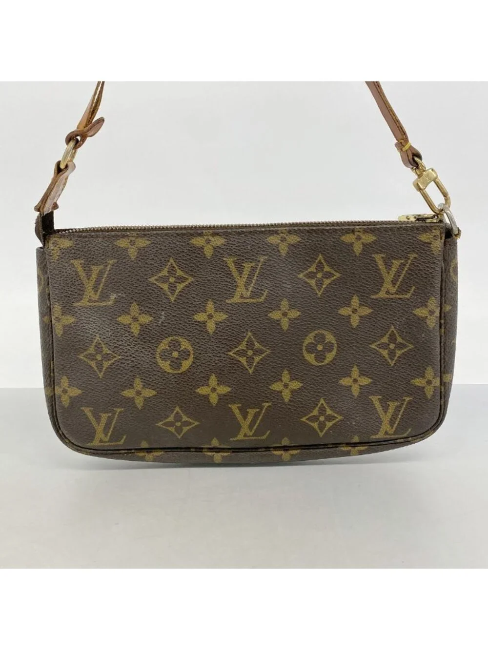 Louis Vuitton Pouch Monogram Pochette Accessoires Brown